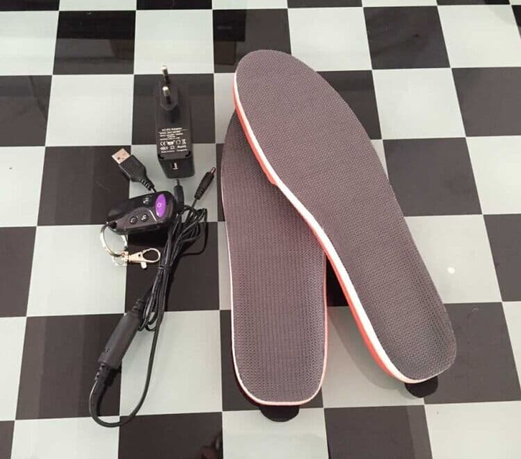 Remote Control Electric Heated Shoes Insole Rechargeable Heated Insoles
